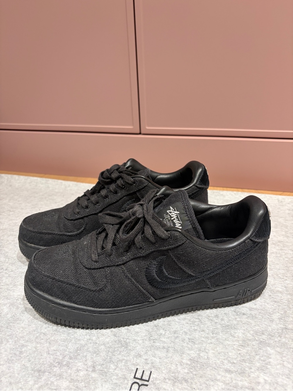 Nike air and stussy collab